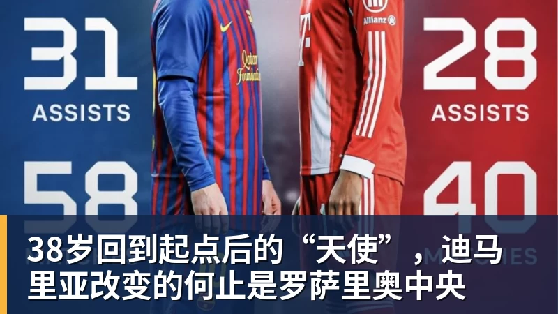 九游体育38岁回到起点后的“天使”，迪马里亚改变的何止是罗萨里奥中央